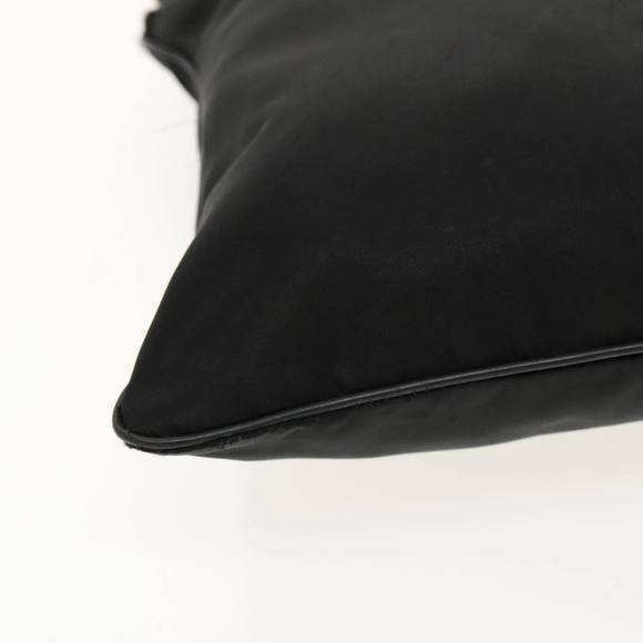 PRADA Shoulder Bag Nylon Black Silver Auth 96343 - Picture 14 of 16